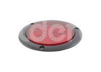 PLAFON SELLADO REDONDO 4" ROJO, ABS NEGRO, 9 LEDS OPTICOS SIN MOVIMIENTO, VOLTAJE: 12V, AMALIGHTS, TROGRIM: PA-4BN-9SM-R TROGRIM