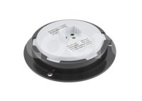 PLAFON SELLADO REDONDO 4" BLANCO, 10 LEDS OPTICOS, MATERIAL: PMMA/ABS, VOLTAJE: 12/24V, FUNCION: ALTA Y BAJA, MONTAJE: BASE NEGRA, TROGRIM: PL-243BN-10-BBV TROGRIM
