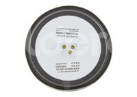 PLAFON SELLADO REDONDO 4" ROJO, 10 LEDS OPTICOS, MATERIAL: PMMA/ABS, VOLTAJE: 12/24V, FUNCION: ALTA Y BAJA, MONTAJE: HULE (GROMMET), DIMENSIONES: (DIAMETRO: 133MM, PROFUNDIDAD: 50.5MM) TROGRIM: PL-243HU-10-RBV TROGRIM
