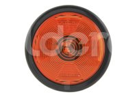 PLAFON SELLADO REDONDO 4" AMBAR, MATERIAL: HULE (GROMMET), FUNCIÓN ALTA/BAJA, VOLTAJE: 12V, AMPERS: 0.250, LUMENS: 58, DIMENSIONES: (DIAMETRO: 134MM, PROFUNDIDAD: 46MM) TROGRIM: PL-233HU-04-A12 TROGRIM