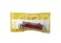 PLAFON LATERAL ROJO, MONTAJE (BISEL/CLIP), FUNCION: FIJA, VOLTAJE: 12/24V, AMPERS: 0.120, FMVSS: P2/P3, MATERIAL: PMMA/ABS, LUMENS: 45, DIMENSIONES: (LARGO: 105MM, ANCHO: 31MM, PROFUNDIDAD: 33MM) TROGRIM: PL-153BGH-02-RBV TROGRIM