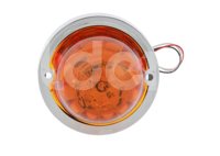 PLAFON LATERAL ARILLO CROMADO AMBAR, 18 LEDS, FUNCION: ALTA Y BAJA, VOLTAJE: 12/24V, MATERIAL: PMMA/ABS, DIMENSIONES: (DIAMETRO: 92MM, PROFUNDIDAD: 68.76MM) TROGRIM: PL-193AR-04-ABV TROGRIM