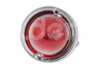 PLAFON LATERAL ARILLO CROMADO ROJO, 18 LEDS, FUNCION: ALTA Y BAJA, VOLTAJE: 12/24V, MATERIAL: PMMA/ABS, DIMENSIONES: (DIAMETRO: 92MM, PROFUNDIDAD: 68.76MM) TROGRIM: PL-193AR-04-RBV TROGRIM