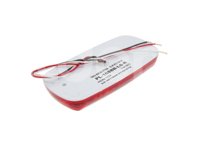 PLAFON LATERAL ROJO 13 LEDS (BAJA 5 LEDS/ALTA 13 LEDS) ABS BLANCO, FUNCION: FIJO, MICA: DOBLE OPTICA CIRCULAR CONCENTRICA, VOLTAJE: 12/24V, AMPERS: 0.100, MATERIAL: PMMA/ABS, FMVSS: P2/P3, MONTAJE: TORNILLO, LUMENS: 45, DIMENSIONES: (LARGO: 102MM, ANCHO:50MM, PROFUNDIDAD: 20MM) TROGRIM: PL-168BB-LS-R TROGRIM