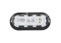 PLAFON OVALADO AMBAR 10 LEDS/10 OPTICAS, BASE NEGRA, FUNCION: ALTA Y BAJA AMBAR, VOLTAJE: 12/24V, AMPERS: 0.180, MATERIAL: PMMA/ABS, FMVSS: I6/P3, LUMENS: 81, DIMENSIONES: (LARGO: 194MM, ANCHO: 87MM, PROFUNDIDAD: 34MM) TROGRIM: PL-139BN-04-A TROGRIM