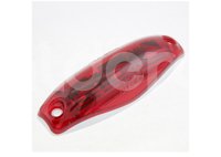 PLAFON LATERAL ROJO 3 LEDS, ABS BLANCO, FUNCION: FIJA, MICA: HELIPTICA AYCO DE 3 OPTICAS, VOLTAJE: 12/24V, AMPERS: 0.060, MATERIAL: PMMA/ABS, FMVSS: P2/P3, LUMENS: 30, DIMIESIONES: (LARGO: 115MM, ANCHO: 41MM, PROFUNDIDAD: 24MM) TROGRIM: PL-164BB-AY-R TROGRIM