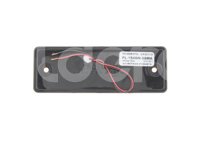 PLAFON LATERAL AMBAR 5 LEDS, BISEL NEGRO (ABS), FUNCION: FIJA, MICA: RECTANGULAR RAYADA, VOLTAJE: 12/24V, AMPERS: 0.060, MATERIAL: PMMA/ABS, FMVSS: P2/P3, LUMENS: 25, DIMENSIONES: (LARGO: 150MM, ANCHO: 52MM, PROFUNDIDAD: 33.5MM) TROGRIM: PL-154BN-5-SMA TROGRIM