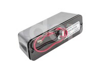 PLAFON EMERGENCIA AMBAR 4 LEDS 1W, FUNCION: ESTROBO, BASE: ZAMAC, BISEL: ABS NEGRO, MICA: RAYADA DE 4 OPTICAS REFLEJANTES, VOLTAJE: 12/24V, AMPERS: 0.350, MATERIAL: PMMA/PC, LUMENS: 162, DIMENSIONES: (LARGO: 109MM, ANCHO: 32MM, PROFUNDIDAD: 39MM) TROGRIM: PL-E204-ECO-A TROGRIM