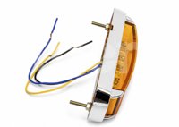 PLAFON LATERAL AMBAR 16 LEDS, 3 CABLES, FIJO/ESTROBO 12V/24V 2.2W (PIEZA) DC501-1 IMPORTACION
