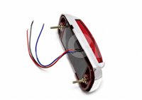 PLAFON LATERAL ROJO 16 LEDS, 3 CABLES, FIJO/ESTROBO 12V/24V 2.2W (PIEZA) DC501-2 IMPORTACION