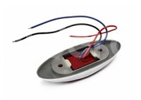 PLAFON LATERAL ROJO 6 LEDS FIJO/ESTROBO 12V/24V 1.1W (PIEZA) EN-DC002A IMPORTACION