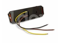 PLAFON AMBAR 12 LEDS CAJITA 3 CABLES, FIJA/ESTROBO, 12/24V 1.97W (PIEZA) EN-PL0012A IMPORTACION