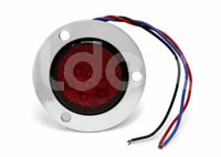 PLAFON 2" ROJO 13 LEDS LUZ ESTROBO 12V/24V 2.09W (PIEZA) MS-023 IMPORTACION