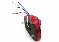 PLAFON UNIVERSAL ROJO 18 LEDS LUZ FIJA/ESTROBO 12V/24V 3.49W (PIEZA) PL021A IMPORTACION