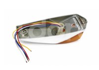 PLAFON AMBAR 21 LEDS 12V/24V ARO CON LUZ ALTA/BAJA, LUZ FIJA/ESTROBO 5 CABLES (PIEZA) RL-S230 IMPORTACION