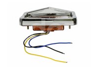 PLAFON AMBAR 15 LEDS 12V/24V FIJO/ESTROBO 3 CABLES (PIEZA) RL-S228 IMPORTACION