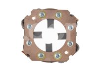PORTA CARBON ISKRA 12V 4 CARBONES 16906708. APLICACION PARA NEW HOLAND, VALTRA (VALMET): TRACTORES. UTILIZADO EN LOS MOTORES DE ARRANQUE: AZJ3313K4WZ9, 11130664, 11130679, 11130695, 11130739, AZJ3216, AZJ3226, AZJ3236, AZJ3261, 150679, 150695, 150739, 151063. KONIGMANN