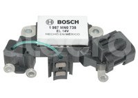 REGULADOR NISSAN TSURU III HITACHI 1987MN0738 BOSCH