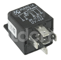 RELEVADOR UNIVERSAL 12V 40A 5 TERMINALES IM11353 MARILIA RELAY M0077