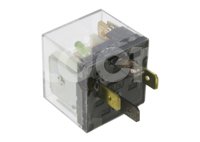 RELEVADOR UNIVERSAL 12V TRANSPARENTE LEDS 4 TERMINALES 40A RELAY IMPORTACION