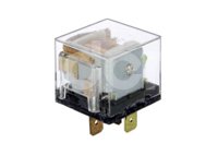 RELEVADOR UNIVERSAL 12V TRANSPARENTE LEDS 5 TERMINALES 30A RELAY IMPORTACION