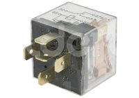 RELEVADOR UNIVERSAL 12V 40A TRANSPARENTE LEDS 5 TERMINALES RELAY IMPORTACION