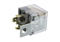RELEVADOR UNIVERSAL 24V TRANSPARENTE LEDS 5 TERMINALES 30A RELAY IMPORTACION