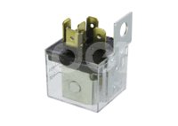 RELEVADOR UNIVERSAL 24V TRANSPARENTE LEDS 5 TERMINALES 30A RELAY IMPORTACION