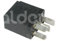 RELEVADOR UNIVERSAL HELLA 12V 20A 4 TERMINALES CON RESISTENCIA NO. ANTERIOR: 933766111, NO. NUEVO: 933766801 RELAY HELLA