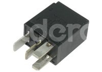 RELEVADOR UNIVERSAL HELLA 12V 20A 4 TERMINALES CON RESISTENCIA NO. ANTERIOR: 933766111, NO. NUEVO: 933766801 RELAY HELLA