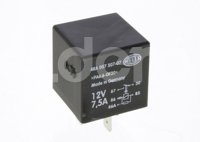 RELEVADOR UNIVERSAL HELLA 12V 7.5A 5 TERMINALES 30 VOLKSWAGEN 007507071 RELAY HELLA
