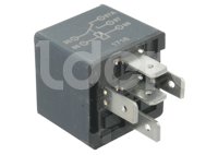 RELEVADOR UNIVERSAL HELLA 24V 20/10A 5 TERMINALES