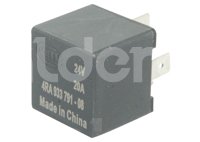 RELEVADOR UNIVERSAL HELLA 24V 20A 5 TERMINALES SIN