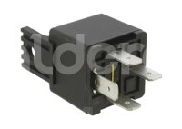 RELEVADOR UNIVERSAL HELLA 24V 30A 4 TERMINALES CON SOPORTE, SIN RESISTENCIA 965400031, 965400101 RELAY HELLA