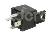RELEVADOR UNIVERSAL HELLA 24V 30A 4 TERMINALES CON SOPORTE, SIN RESISTENCIA 965400031, 965400101 RELAY HELLA