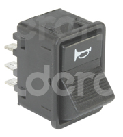 SWITCH TECLA MERCEDES BENZ 24V BOCINAS 6 TERMINALE