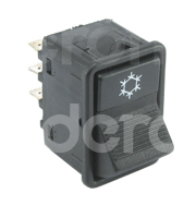 SWITCH TECLA MERCEDES BENZ 24V AIRE ACONDICIONADO