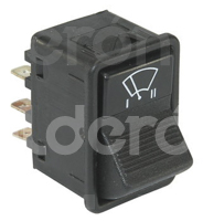SWITCH TECLA MERCEDES BENZ 24V LIMPIAPARABRISAS 6 TERMINALES 11-176 M0077