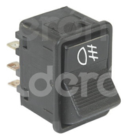 SWITCH TECLA MERCEDES BENZ 24V FAROS NIEBLA 3 TERMINALES  10-621 M0077