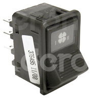 SWITCH TECLA MERCEDES BENZ 24V VENTILADOR 6 TERMINALES IM11497 M0077