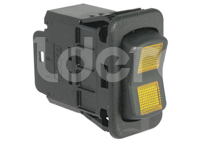 SWITCH TECLA 2 POLOS ON-OFF-ON AMBAR 12A 12-24V SD4SLL4A M0031