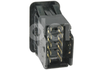 SWITCH TECLA 2 POLOS ON-OFF-ON AMBAR 12A 12-24V SD4SLL4A M0031
