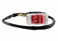 SWITCH APAGADOR MOTOCICLETA UNIVERSAL 2 CABLES TRANSPARENTE BOT-3242-5001B QUMO