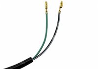 SWITCH APAGADOR MOTOCICLETA UNIVERSAL 2 CABLES TRANSPARENTE BOT-3242-5001B QUMO