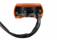 SWITCH APAGADOR MOTOCICLETA UNIVERSAL 2 CABLES NARANJA BOT-3242-5001T QUMO