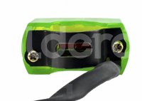 SWITCH APAGADOR MOTOCICLETA UNIVERSAL 2 CABLES VERDE BOT-3242-5001V QUMO