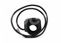 SWITCH APAGADOR MOTOCICLETA UNIVERSAL 3 CABLES ROJO BOT-3242-5005R QUMO