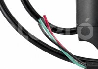 SWITCH APAGADOR MOTOCICLETA UNIVERSAL 3 CABLES ROJO BOT-3242-5005R QUMO