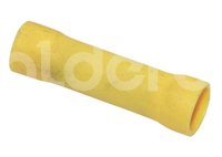 TERMINAL CONECTOR A TOPE CON AISLANTE AMARILLO