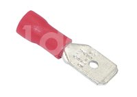 TERMINAL MACHO CON AISLANTE ROJA M-250RC IMPORTACION